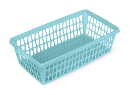 Корзина универсальная Велетта 25х14х7см цвет бирюзовый