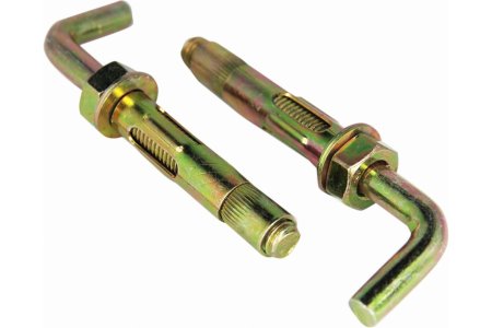 Крепление для водонагревателя MasterProf 12мм 2 шт цвет никель