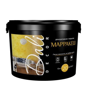 Штукатурка декоративная DALI-DECOR марракеш 6 кг