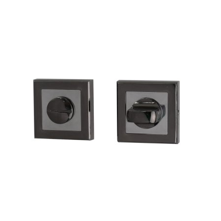 Накладка сантехническая квадратная Palidore OLS BH цвет черный никель