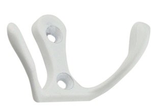 Крючок двойной Marlok Малый белый