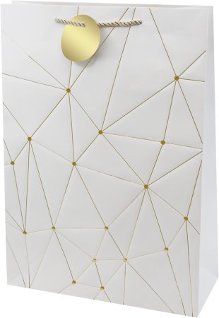 Пакет подарочный  42х30х12см белый
