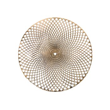 Термосалфетка D=38см ПВХ Сириус золото