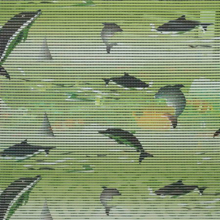 Коврик рулонный для ванной 65см Дельфины зеленый Baizheng Коврик рулонный для ванной 65см Дельфины зеленый Baizheng