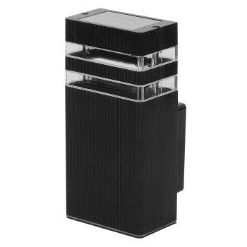 Светильник фасадный настенный Feron черный DH0806-P GU10 1х15Вт