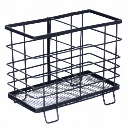 Подставка для столовых приборов   Лофт цельный цвет черный 14см 70 мм 1 шт