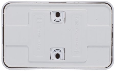 Розетка силовая двойная накладная Schneider Electric Blanca с заземлением, цвет белый, арт. BLNRA011211