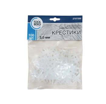 Крестики для кладки плитки 2707330 3мм T4P 100шт