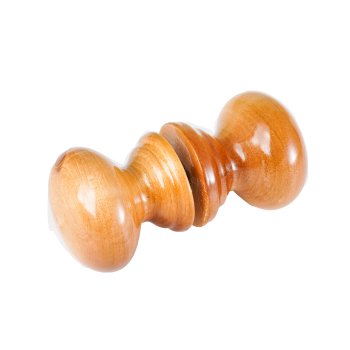 Ручка-кнопка Йошкар-Ола Ø55мм карельская береза