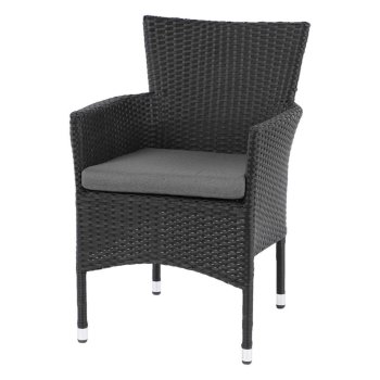 Стул садовый Аскер 62х57х87см черный