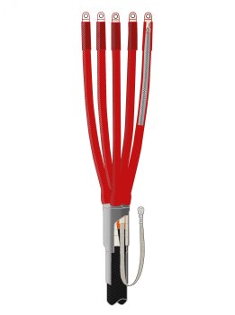 Муфта кабельная концевая 5ПКВНТпН-1-70...120 (пластмассовая без брони, с наконечниками) до 1кВ, НПП ЭРГ