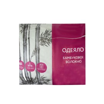 Одеяло Fine Line двуспальное бамбуковое волокно /всесезонное