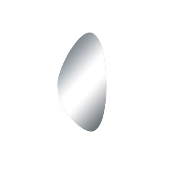 Зеркало интерьерное фигурное 81х39см Бонни