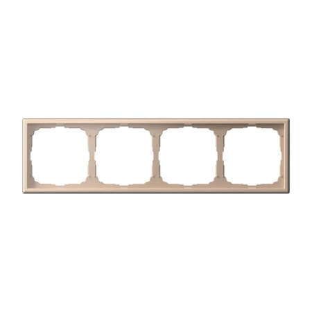 Рамка Systeme Electric ARTGALLERY 4 поста, цвет песочный, арт. GAL001204