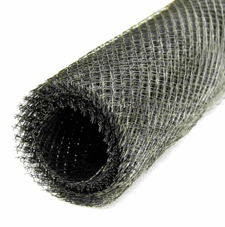 Металлосетка ЦПВС 62,5мм 1х1мм 1,25х10м без покрытия