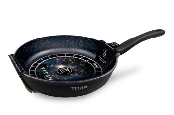 Сковорода НЕВА-МЕТАЛЛ Titan Space Ø24см h5см