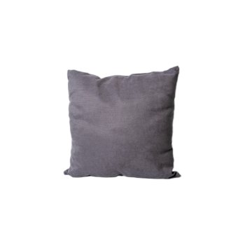Подушка декоративная Канвас Уголь 40х40 см цвет графитовый канвас