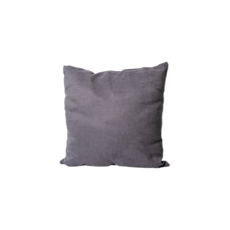Подушка декоративная Канвас Уголь 40х40 см цвет графитовый канвас