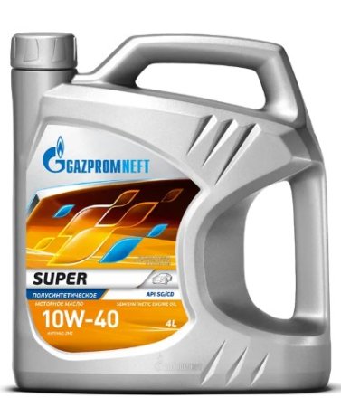 Масло моторное Gazpromneft Super 10W40 4л SG/CD