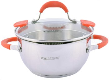 Кастрюля Аврора 2,2л нержавеющая сталь