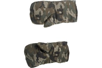 Рукавицы утепленные камуфляж ватин