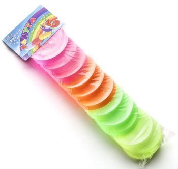 Набор крышек съемная 82 мм Радуга 12 шт