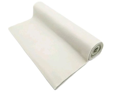 Коврик для бани Бацькина баня без рисунка фетр