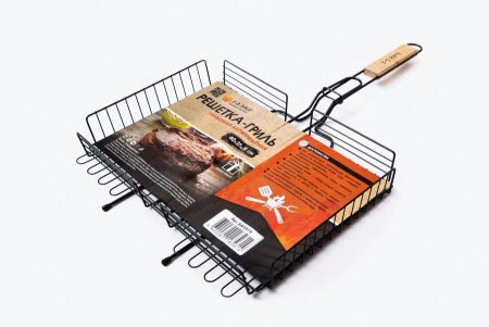 Решетка-гриль Sale Антипригарное покрытие 1 предмет 27х40х5 см 4,5мм