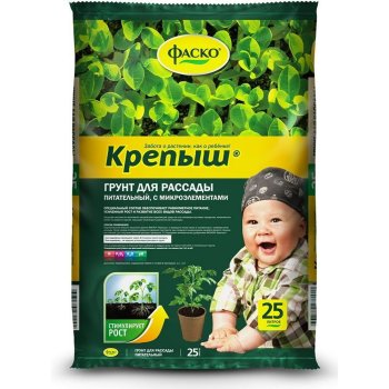 Грунт рассадный Крепыш Фаско 25л
