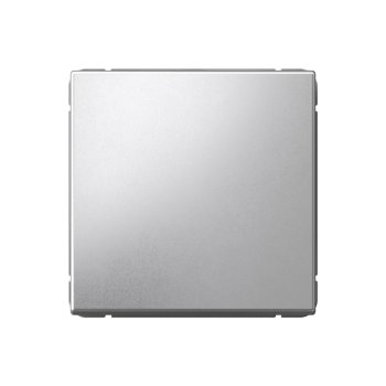 Выключатель встраиваемый Systeme Electric ARTGALLERY 1 кл. алюминий, арт. GAL000311s