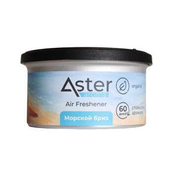 Ароматизатор на приборную панель органический ASTER Морской бриз