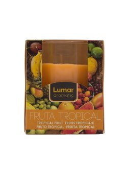 Свеча в стакане Тропические фрукты 1 шт