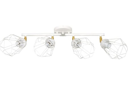 Люстра Элетех Кристаль Е27х4шт цвет белый