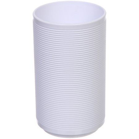 Стакан для зубных щеток Амадей пластик цвет белый