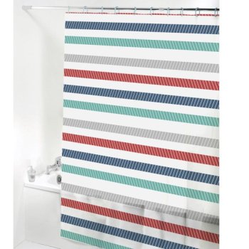 Штора для ванной  Селфи Софи 180х180см полиэтилен  цвет белый