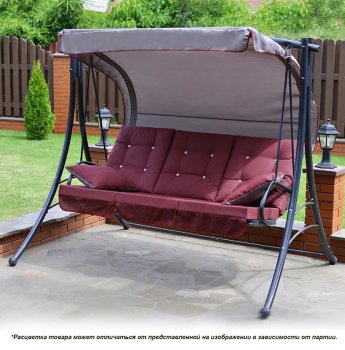 Качели садовые Пагода 223х161х200см 3-х местные 280кг