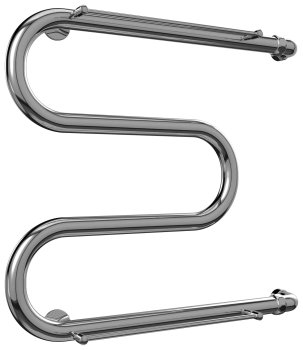 Полотенцесушитель ТЭРА 3/4"х3/4" гш водяной 600х600 мм М-образный хром