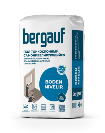 Пол самонивелирующийся Boden Nivelir Bergauf 25 кг