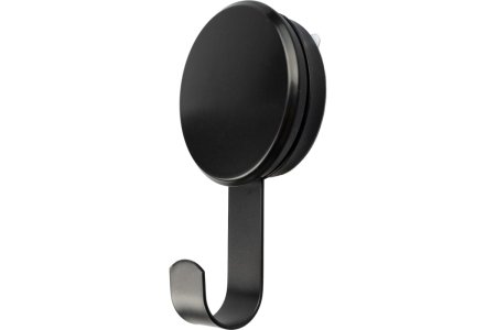 Крючок одинарный серия 8002 цвет черный