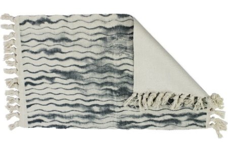 Коврик для ванной комнаты Муссон 50х80см цвет серый