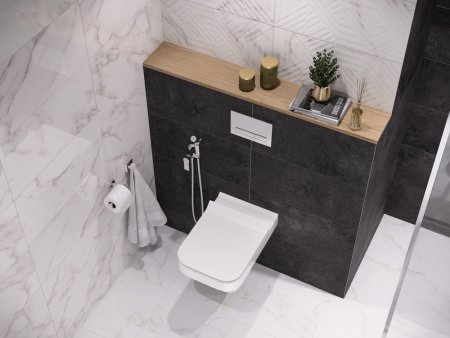 Плитка настенная Moonlight, бетон, темно-серая 59,8х29,8х0,85 см