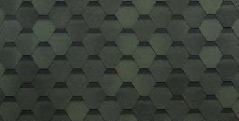 Гибкая битумная черепица Технониколь Оптима зеленый 3 кв.м