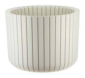 Кашпо  Шато пластик 29л белый Кашпо  Шато пластик 29л белый