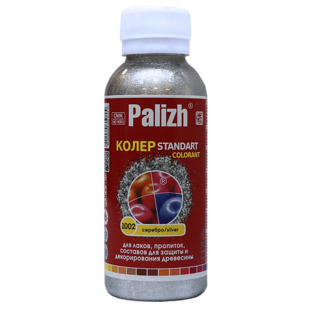 Колер-паста Palizh Standart 0.11 л серебро