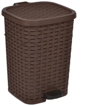 Контейнер для мусора пластик Артлайн 12л цвет коричневый Контейнер для мусора пластик Артлайн 12л цвет коричневый