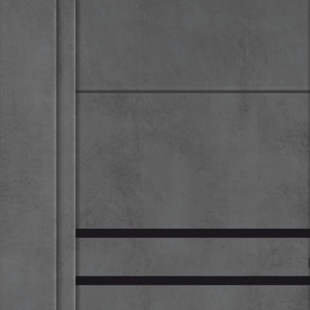 Дверь межкомнатная Некст 2 муар темно-серый 600х2000 мм