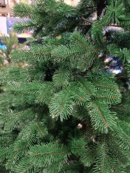 Искусственная елка литая 210 см Свердловская зеленый