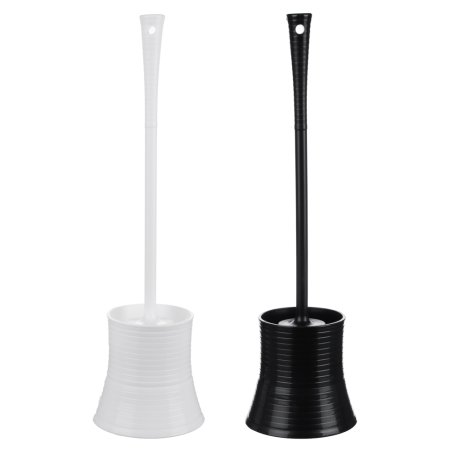 Ершик для унитаза Полосатый напольный цвет микс