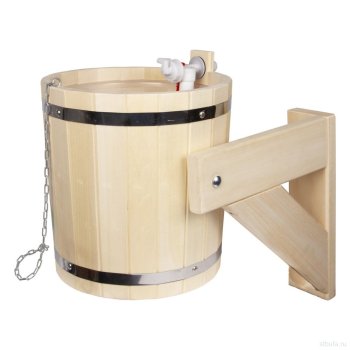 Обливное устройство Лесдар с пластиковой вставкой липа 13л