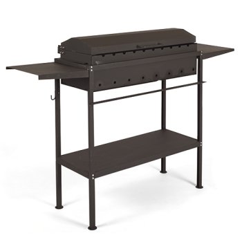 Мангал-барбекю стационарный Комфорт 103,4х37,5х146 см 2,5 мм